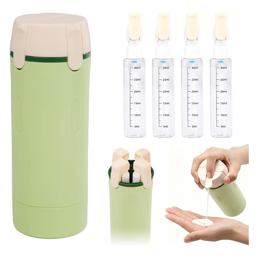 Dispensador de viaje 4 en 1