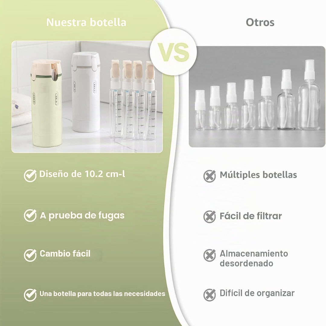 Dispensador de viaje 4 en 1