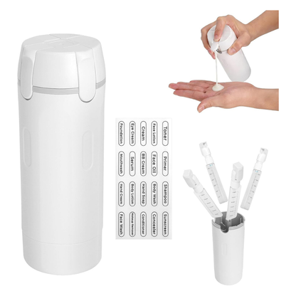 Dispensador de viaje 4 en 1